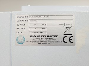 Thumbnail image of BIGNEAT PCR UV Workstation Lab