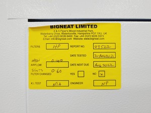 Thumbnail image of BIGNEAT PCR UV Workstation Lab