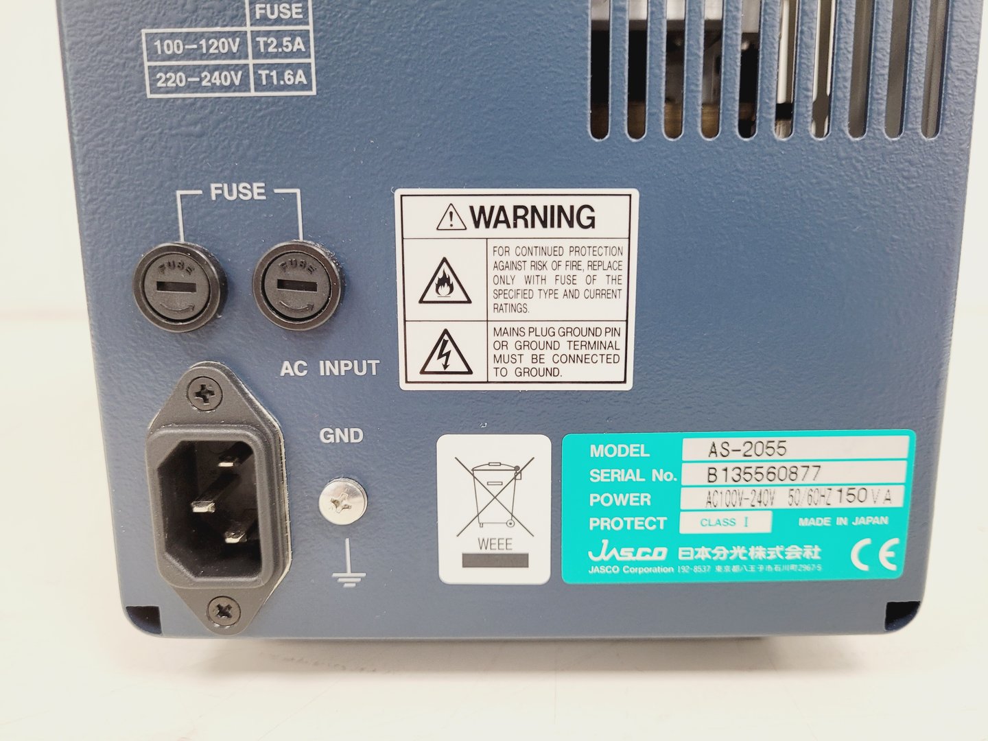 Image of Jasco HPLC System