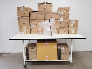 Thumbnail image of Large Job Lot of Plastic Corning Erlenmeyer Flasks & Bottles Various Sizes Lab