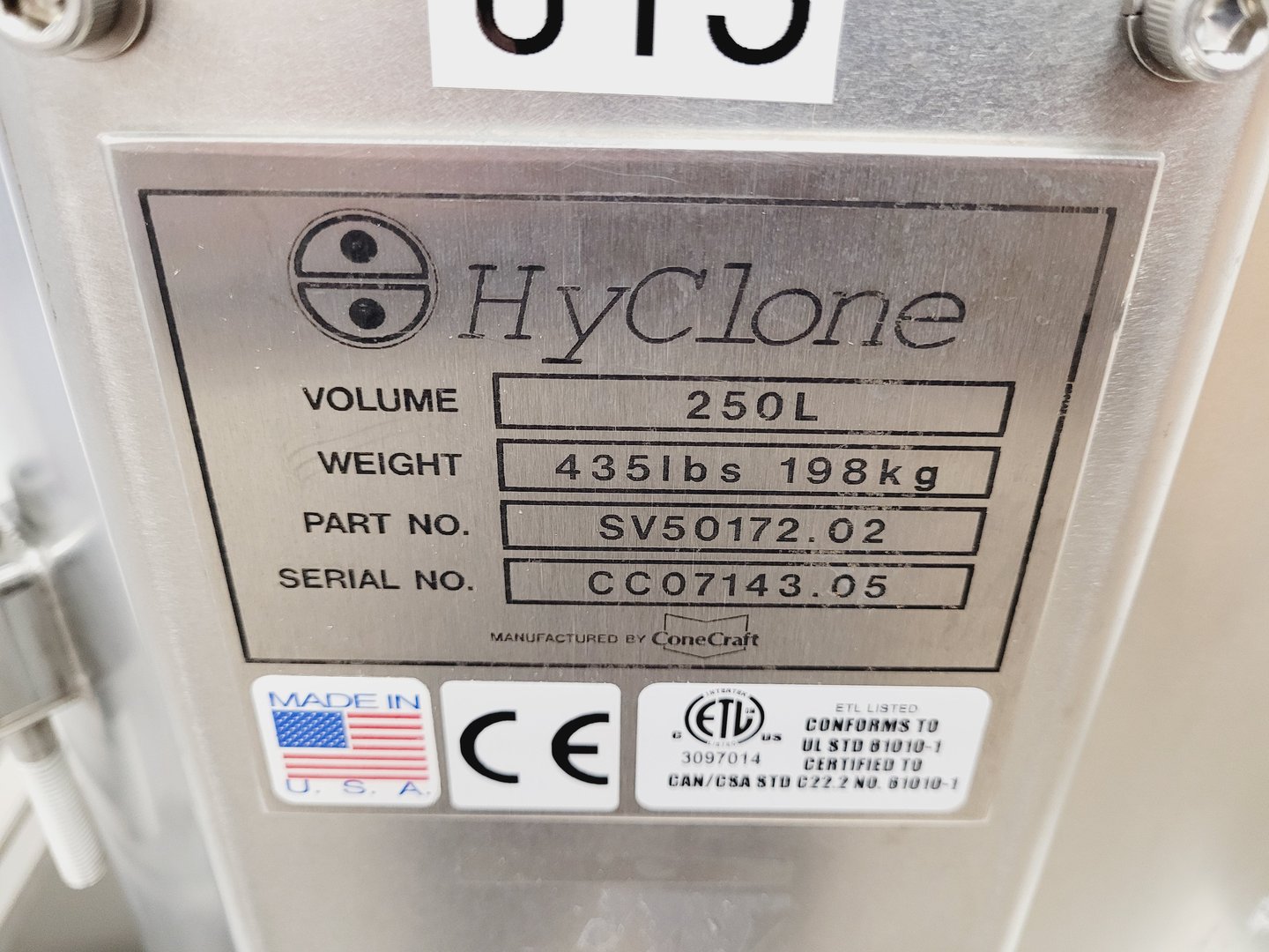 Hyclone Spring Ge Hyclone Coa: Hyclone 1 M _ HyClone™ HyPure Water for Injection ...