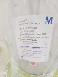 Thumbnail image of 3 x Millipore Mobius CellReady 3L Bioreactors Cat no. CR003L200 Lab