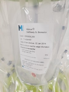 Thumbnail image of 3 x Millipore Mobius CellReady 3L Bioreactors Cat no. CR003L200 Lab