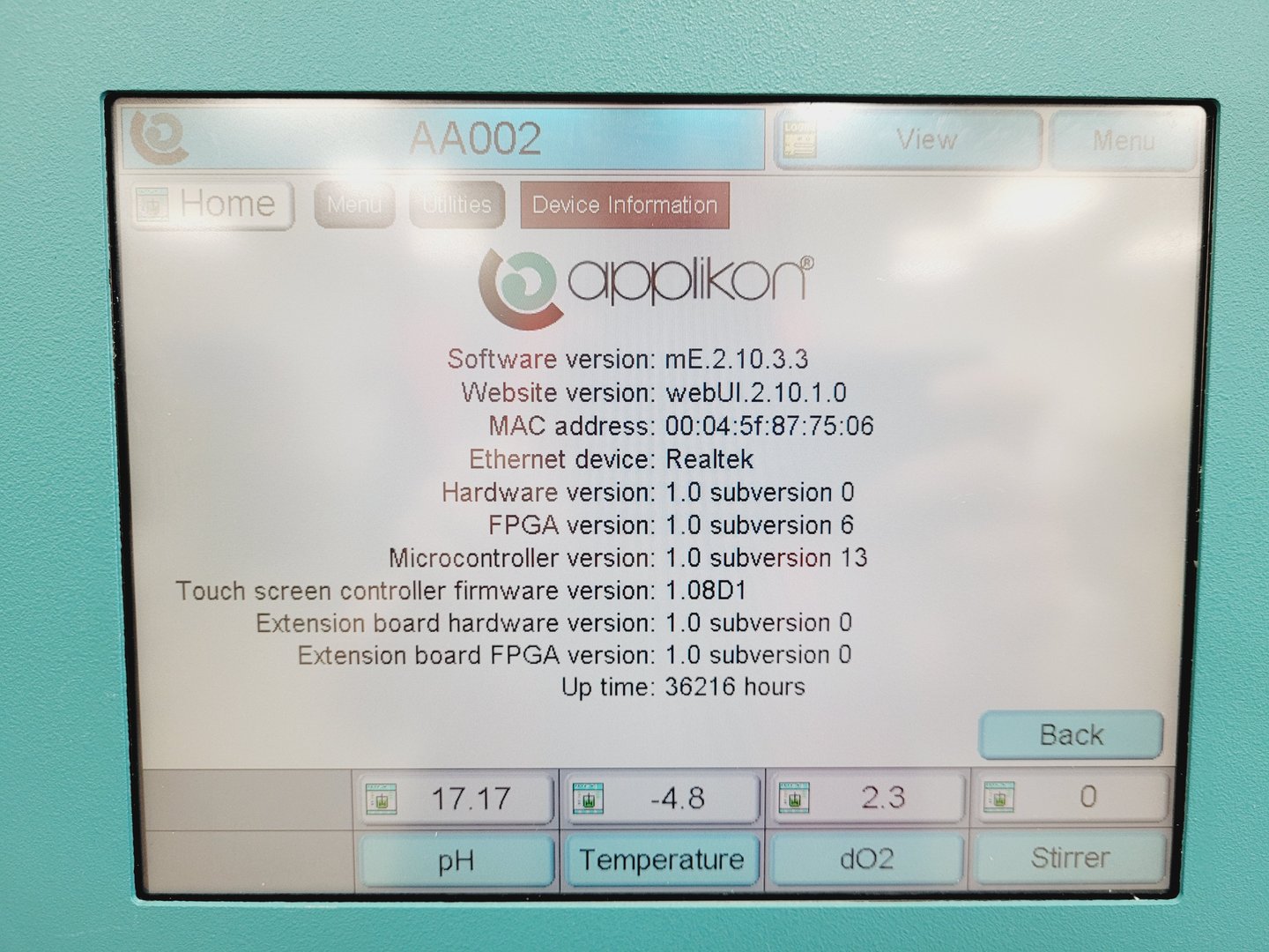 Image of Applikon Biotechnology EZ-Control Bioreactor System Lab