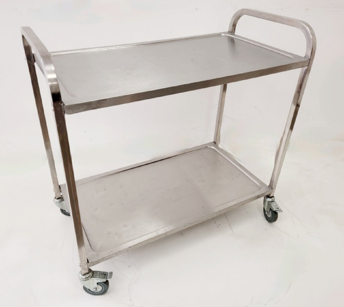 Image of Stainless Steel Metal Laboratory Surgical Trolley Lab