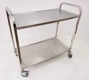 Thumbnail image of Stainless Steel Metal Laboratory Surgical Trolley Lab