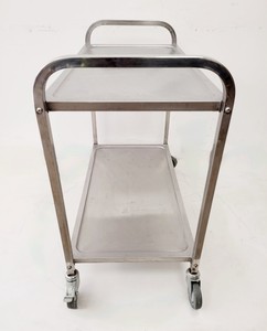 Thumbnail image of Stainless Steel Metal Laboratory Surgical Trolley Lab