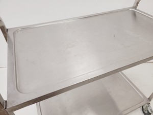 Thumbnail image of Stainless Steel Metal Laboratory Surgical Trolley Lab