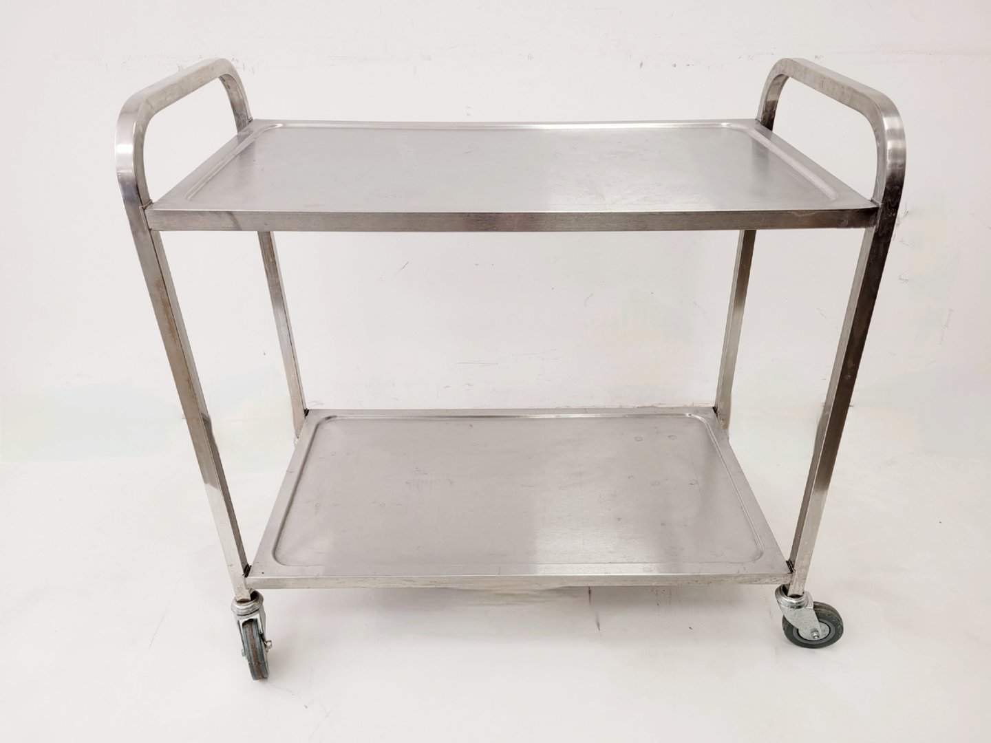 Image of Stainless Steel Metal Laboratory Surgical Trolley Lab