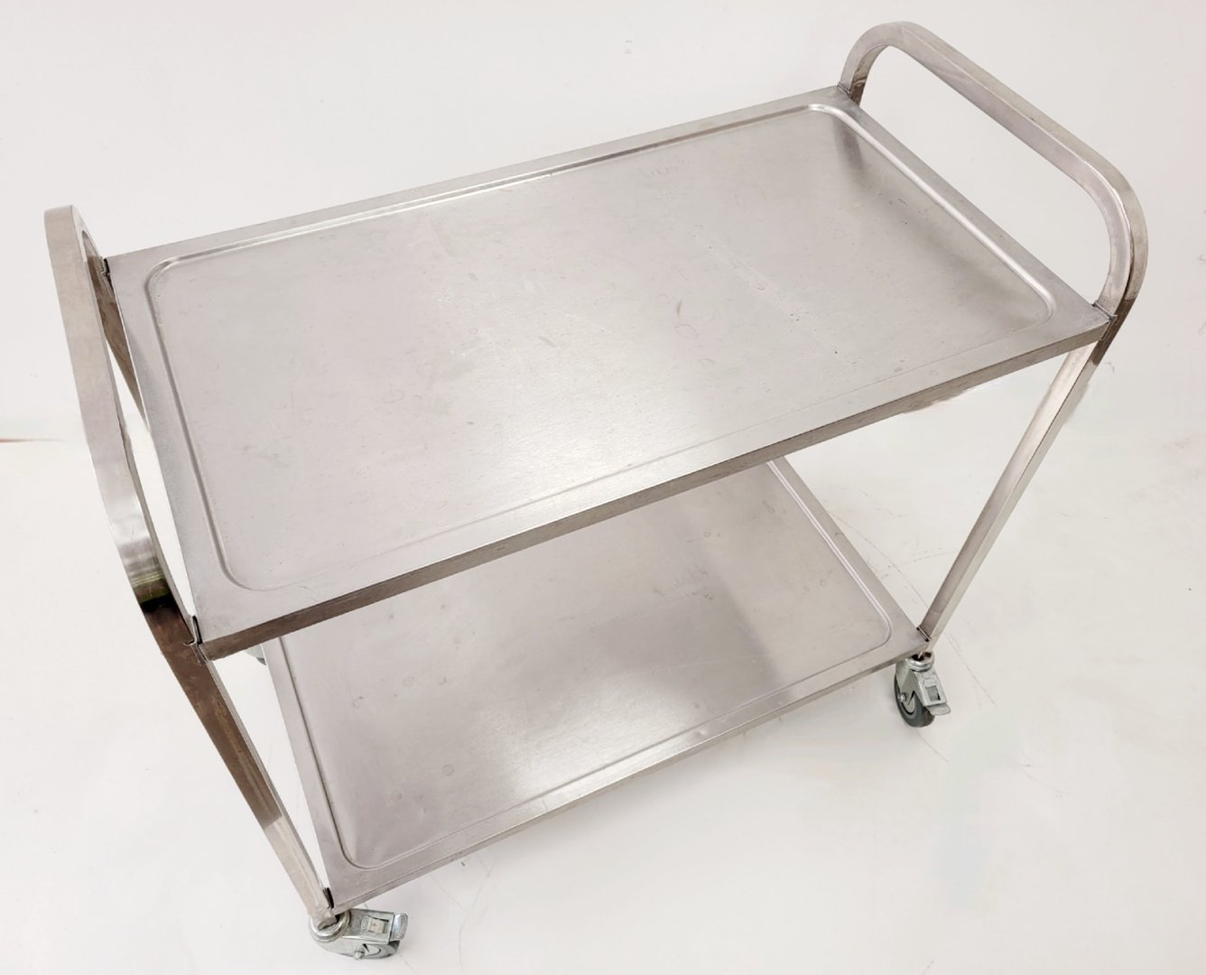 Image of Stainless Steel Metal Laboratory Surgical Trolley Lab
