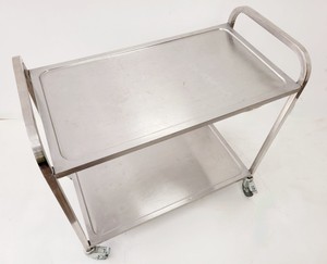 Thumbnail image of Stainless Steel Metal Laboratory Surgical Trolley Lab