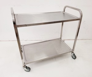 Thumbnail image of Stainless Steel Metal Laboratory Surgical Trolley Lab