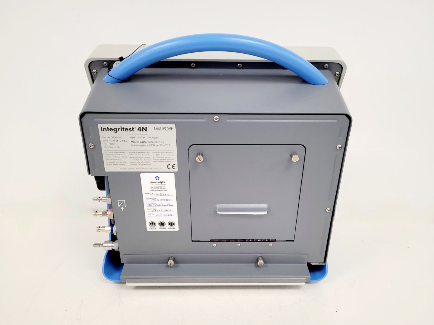 Image of Millipore Integritest 4N Automated Filter Integrity Test Instrument XIT4N0001 La