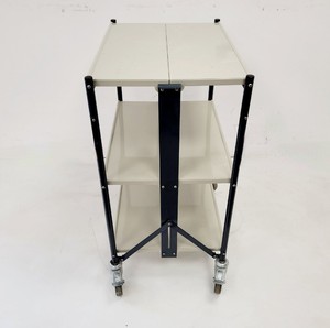 Thumbnail image of Metal Laboratory Equipment Trolley - 3 Shelves - 57.5 x 44.5cm Lab