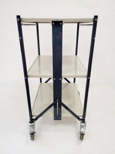 Thumbnail image of Metal Laboratory Equipment Trolley - 3 Shelves - 57.5 x 44.5cm Lab