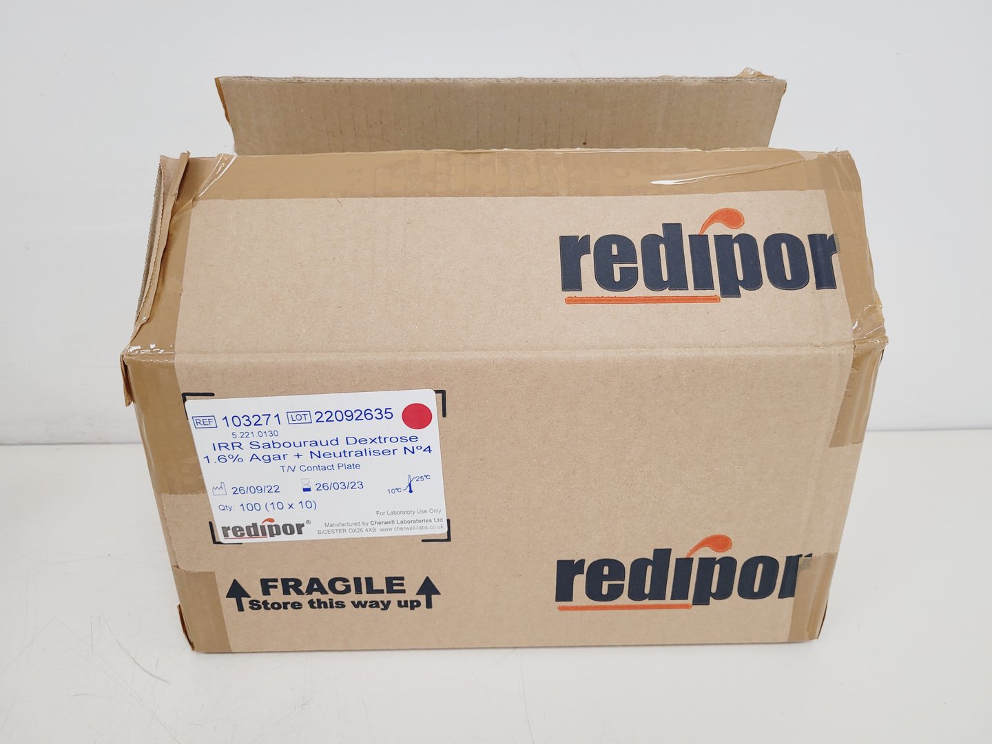Image of Job Lot of Redipor Petri Dishes/Agar Plates Lab