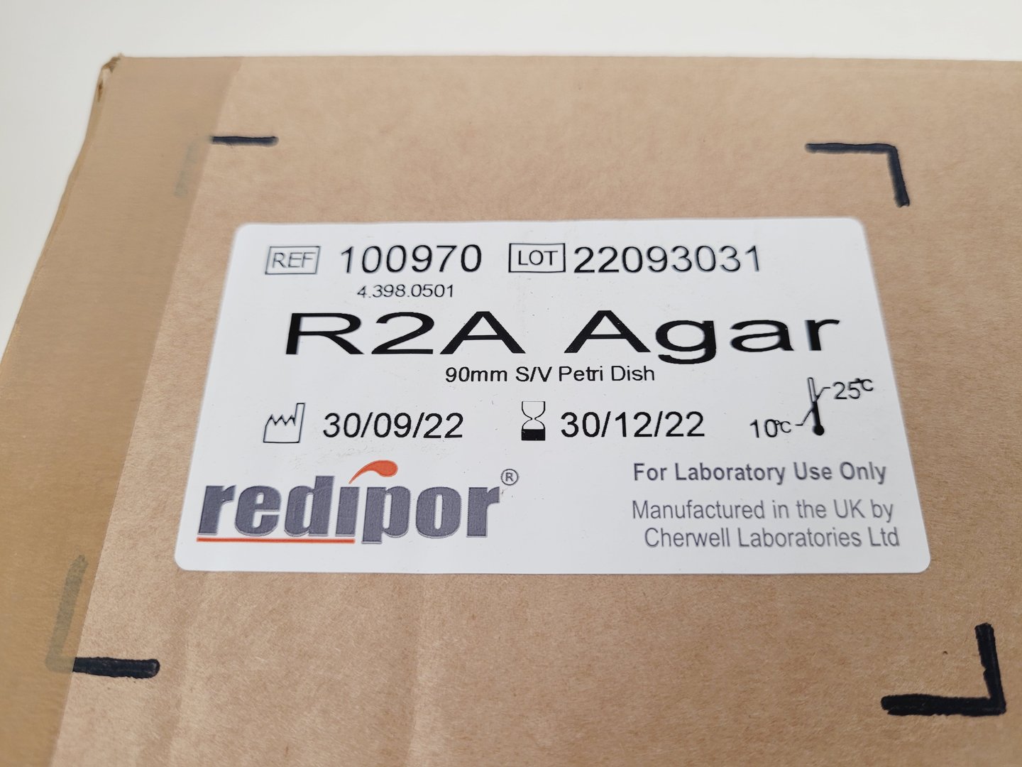 Image of Job Lot of Redipor Petri Dishes/Agar Plates Lab