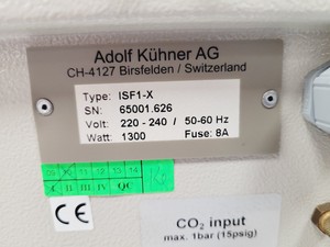 Thumbnail image of Kuhner Shaker X Climo-Shaker ISF1-X Incubator Shaker