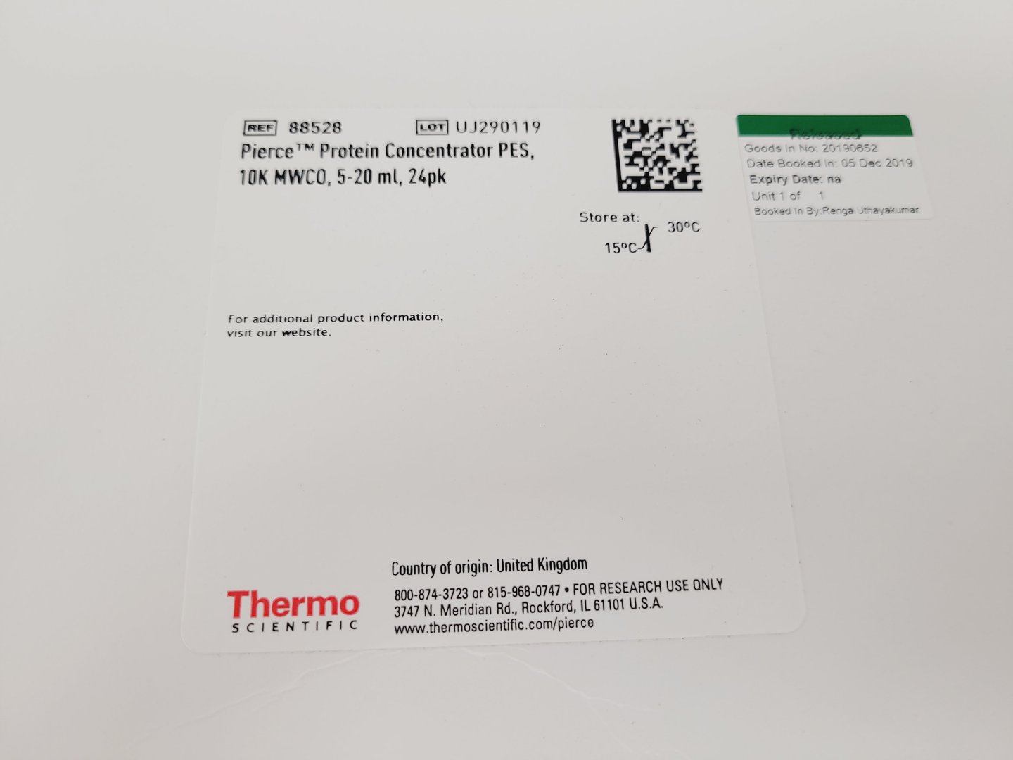 Image of Thermo Scientific Pierce Protein Concentrators PES, 50K MWCO, 5-20 mL