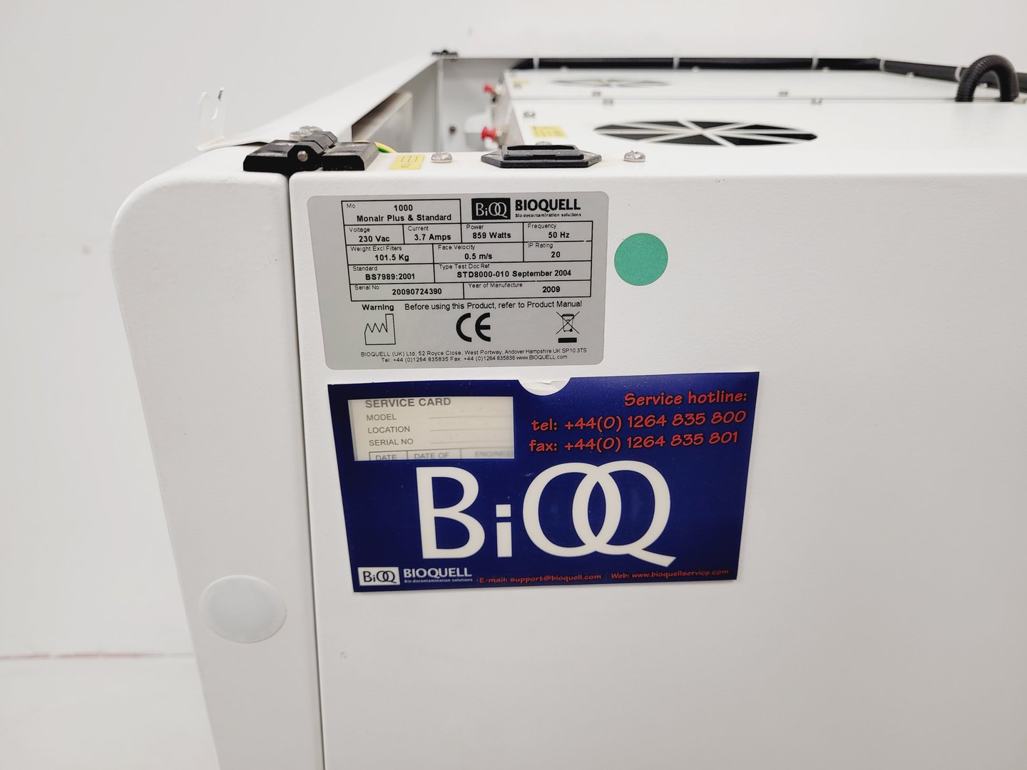 Image of Astec Monair Plus Recirculating Fume Cabinet Lab