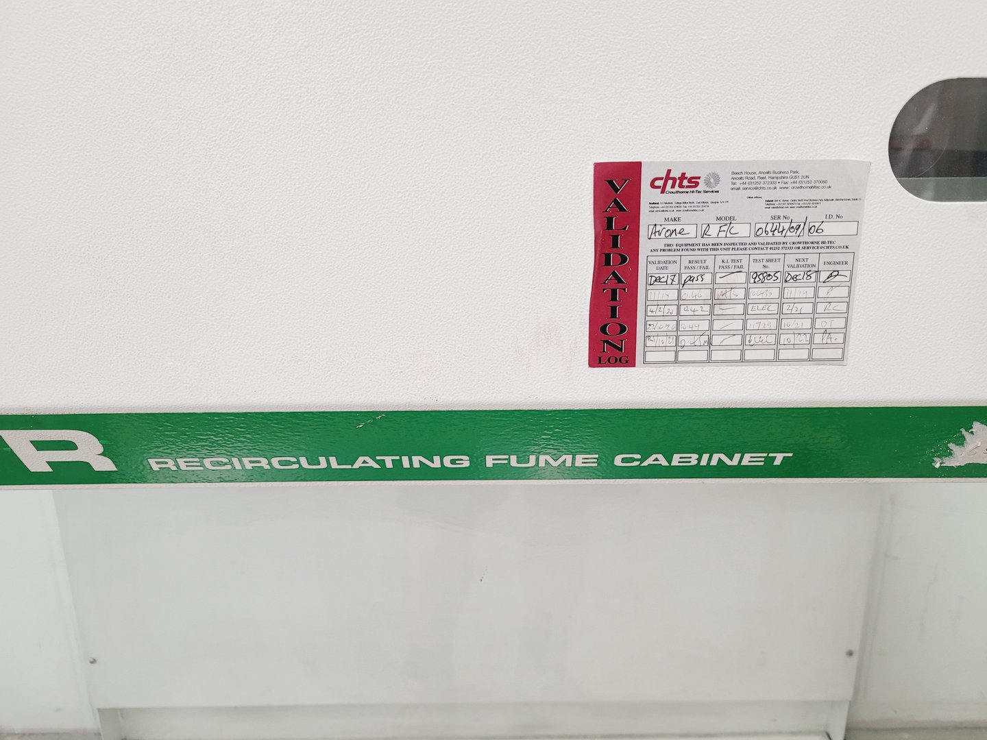 Image of Safelab Airone - R Recirculating Fume Cabinet Model - Airone 1200R Lab