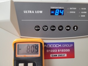 Thumbnail image of Sanyo MDF-U55V Ultra-Low Temperature Freezer Lab