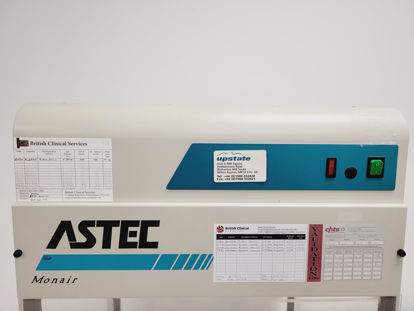 Image of Astec Microflow Monair Fume Hood BFCS-002 Lab