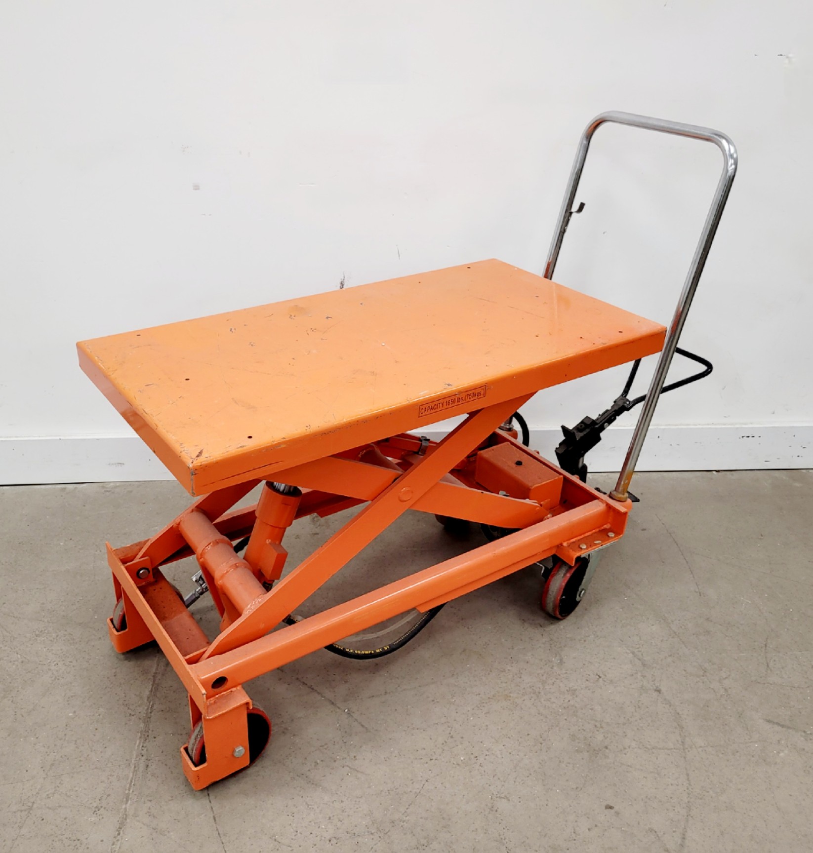 Image of Hydraulic Lifting Platform Table 750kg