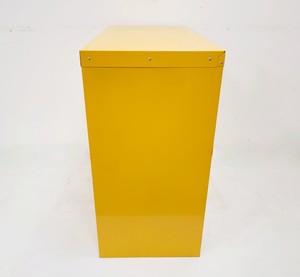 Thumbnail image of Yellow Hazardous Chemical Flamable Storage Cabinet COSHH Lab