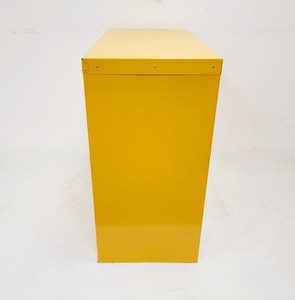 Thumbnail image of Yellow Hazardous Chemical Flamable Storage Cabinet COSHH Lab