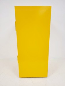 Thumbnail image of Benchtop Hazardous Yellow Flammable Chemical Cabinet Lab Storage COSHH
