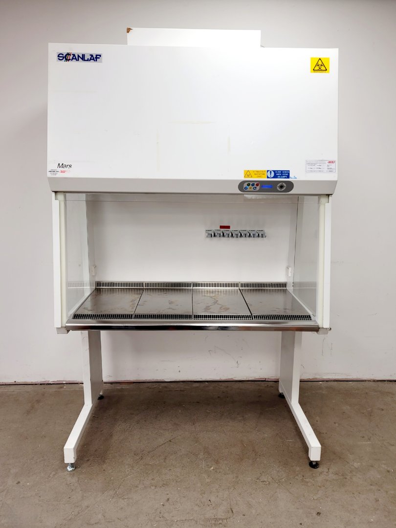 Image of Scanlaf Mars 1200 Biohazard Safety Cabinet Class 2 II Lab