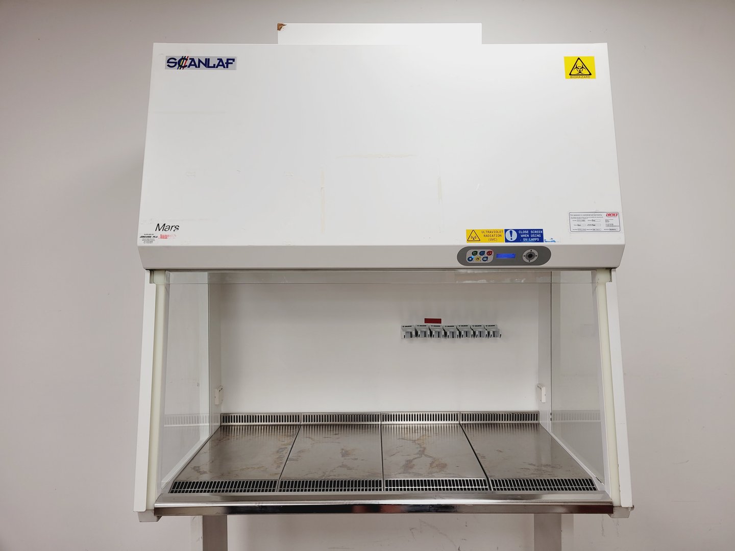 Image of Scanlaf Mars 1200 Biohazard Safety Cabinet Class 2 II Lab