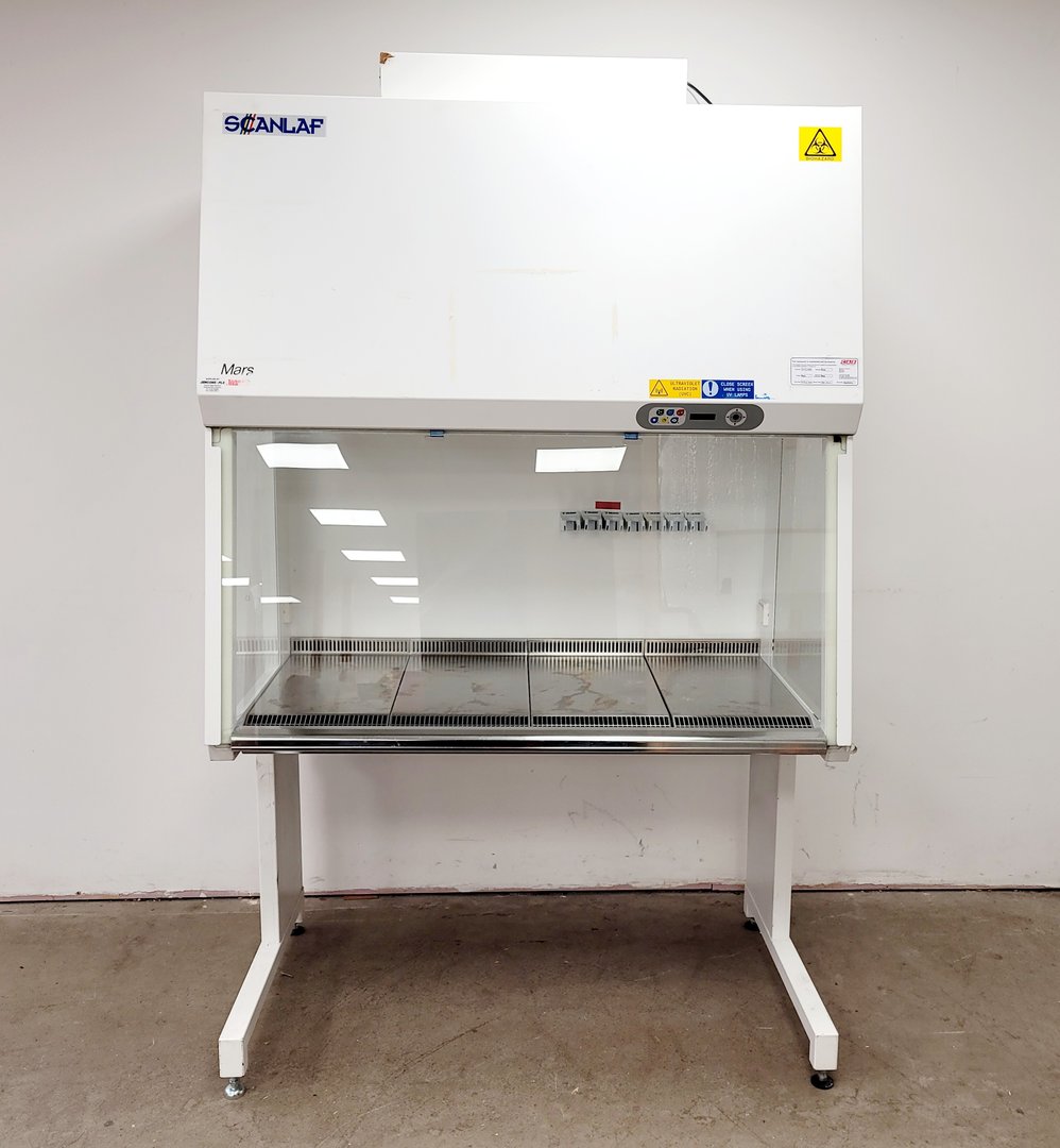 Image of Scanlaf Mars 1200 Biohazard Safety Cabinet Class 2 II Lab