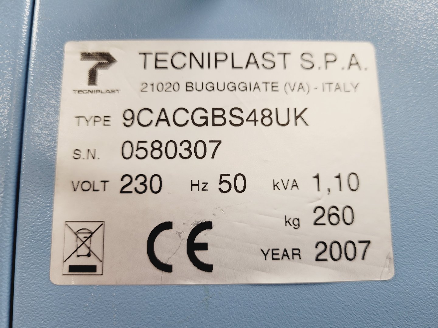 Image of Tecniplast BS48 Biosafety Changing Station 9CACGBS48UK Lab