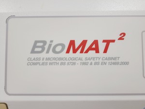 Thumbnail image of MAT BioMAT 2 Class 2 Recirculator Microbiological Safety Cabinet Lab