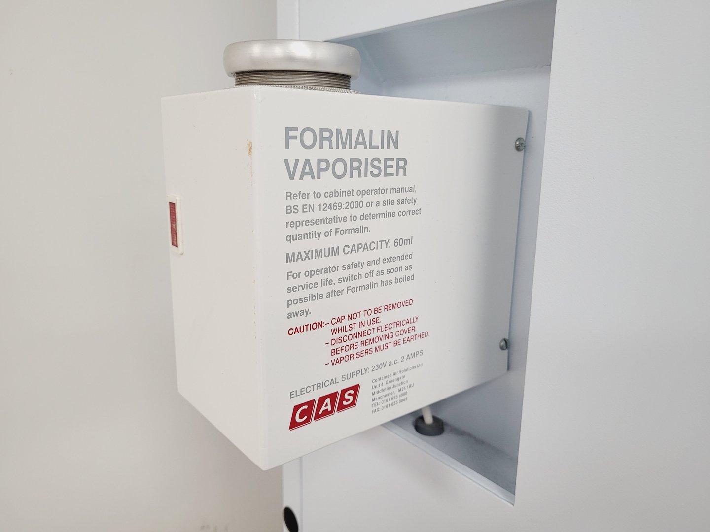 Image of CAS Bio-Class 2 Class II Microbiological Safety Cabinet Recirc Lab