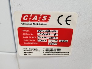 Thumbnail image of CAS Bio-Class 2 Class II Microbiological Safety Cabinet Recirc Lab