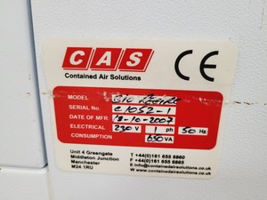 Thumbnail image of CAS Bio-Class 2 Microbiological Safety Cabinet Recirc Class II Lab