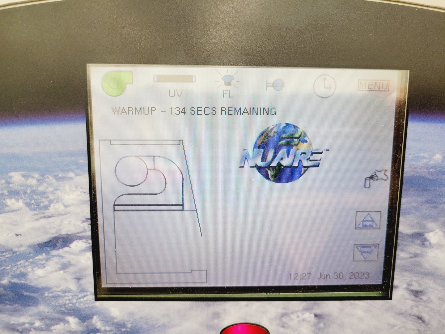 Image of Nuaire Cellgard Class 2 Biological Safety Cabinet NU-480-400E Lab