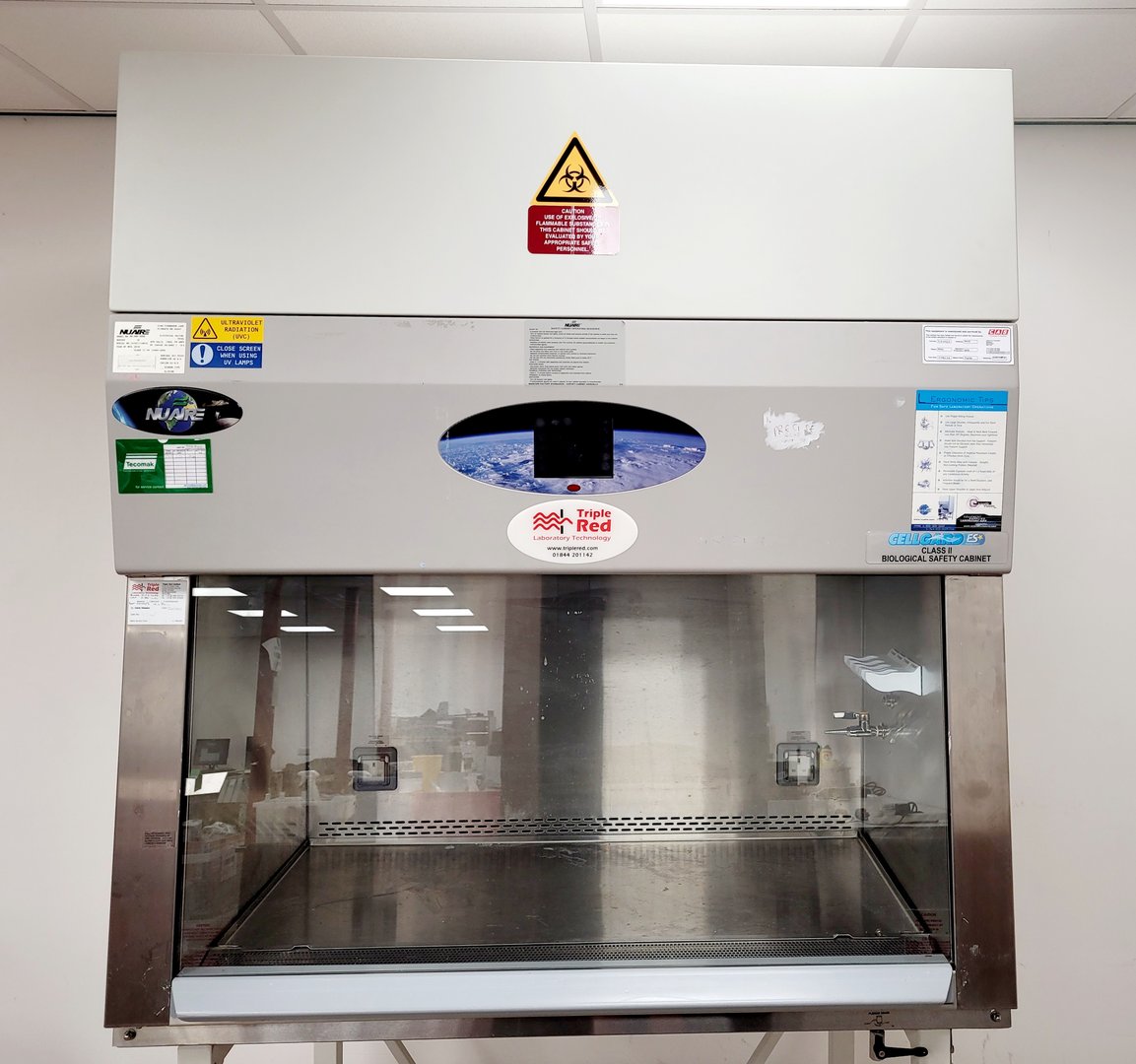 Image of Nuaire Cellgard Class 2 Biological Safety Cabinet NU-480-400E Lab