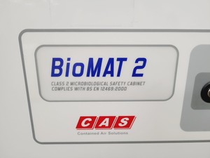 Thumbnail image of MAT BioMat 2 Class 2 Microbiological Safety Cabinet Lab (No UV)