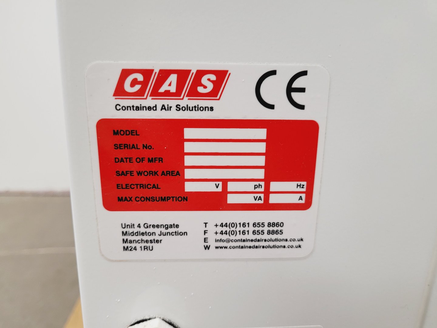 Image of MAT BioMat 2 Class 2 II Microbiological Safety Cabinet Lab (No UV)