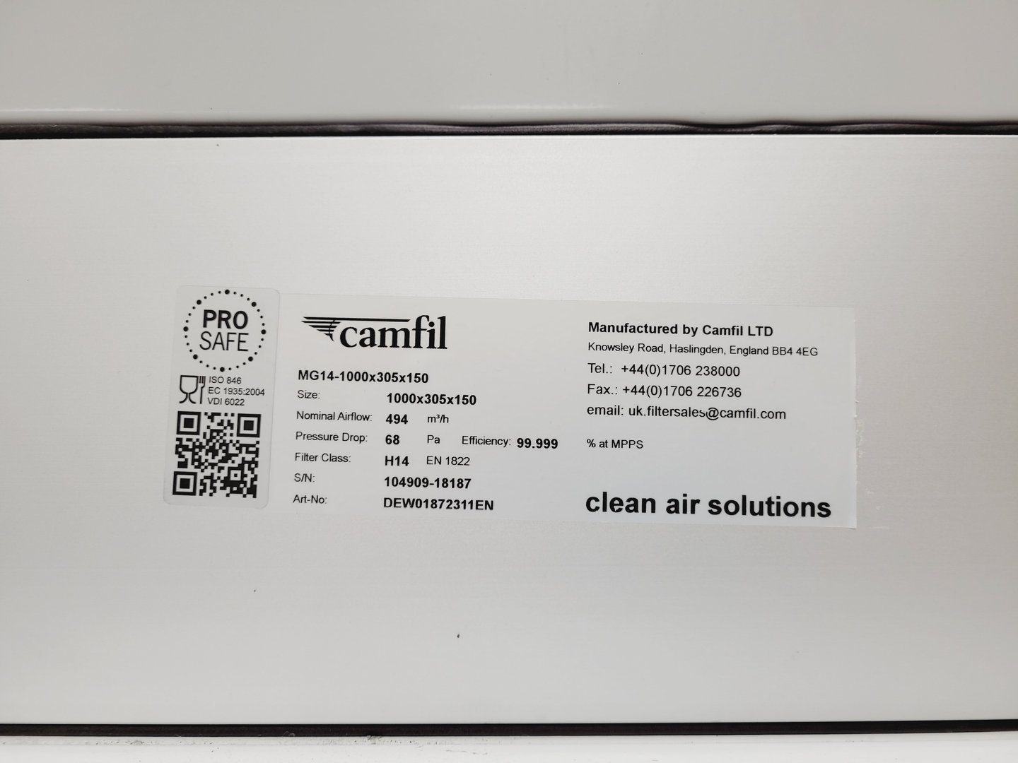 Image of MAT BioMat 2 Class 2 II Microbiological Safety Cabinet Lab (No UV)