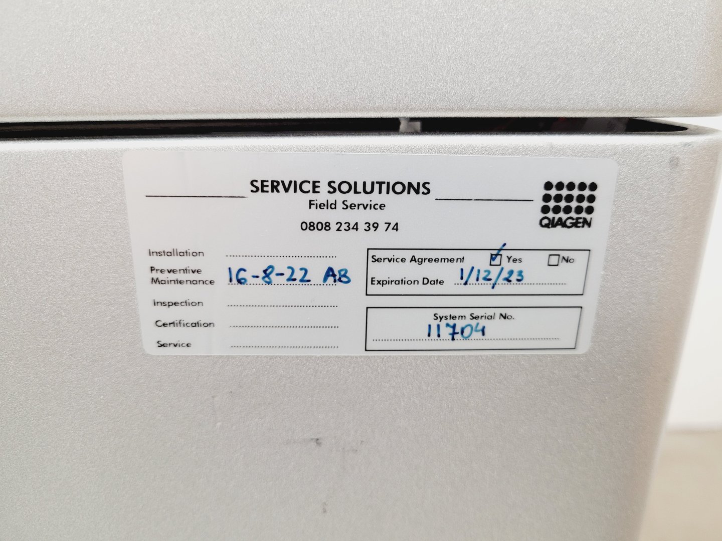 Image of Qiagen QIAsymphony SP Nucleic Acid Purification System Lab