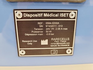 Thumbnail image of Rarecells Diagnostics Device  Ref - 0584-0200A Lab