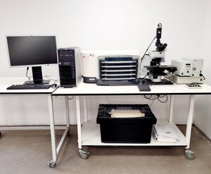 Thumbnail image of Applied Imaging Genetix Ariol SL-50 Vision BioSystems Olympus BX-61 Microscope