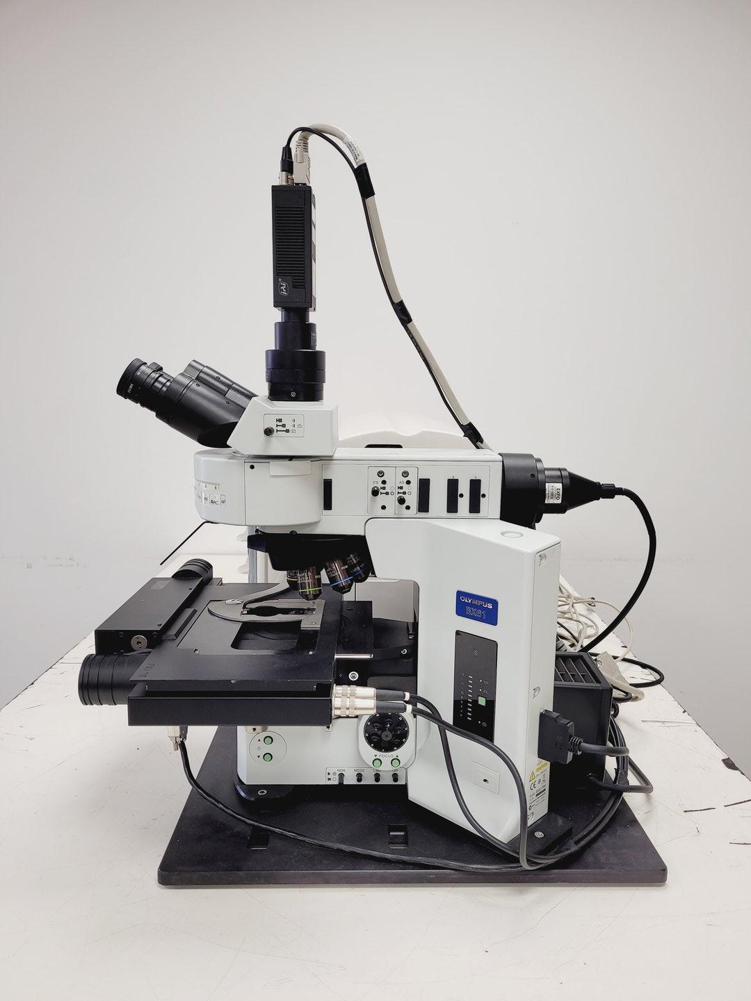 Image of Applied Imaging Genetix Ariol SL-50 Vision BioSystems Olympus BX-61 Microscope