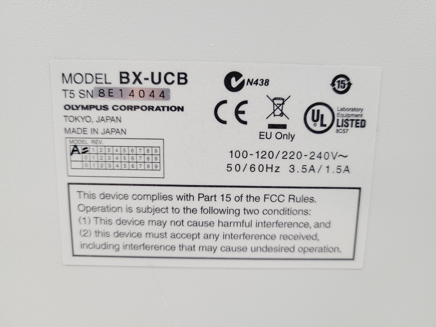 Image of Applied Imaging Genetix Ariol SL-50 Vision BioSystems Olympus BX-61 Microscope