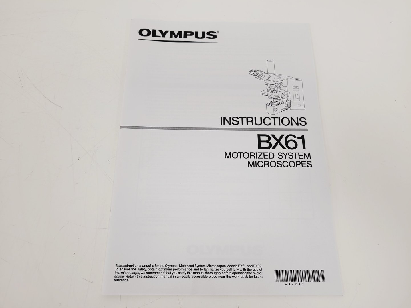 Image of Applied Imaging Genetix Ariol SL-50 Vision BioSystems Olympus BX-61 Microscope